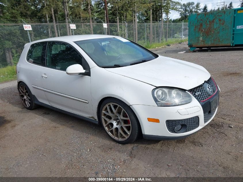 2007 Volkswagen Gti 2-Door VIN: WVWEV71K57W064347 Lot: 39500164