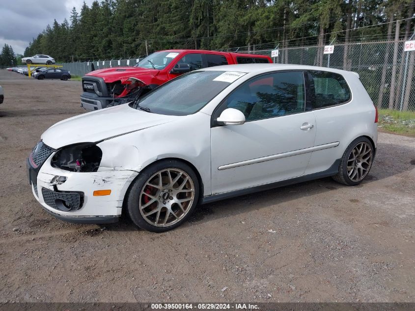 2007 Volkswagen Gti 2-Door VIN: WVWEV71K57W064347 Lot: 39500164