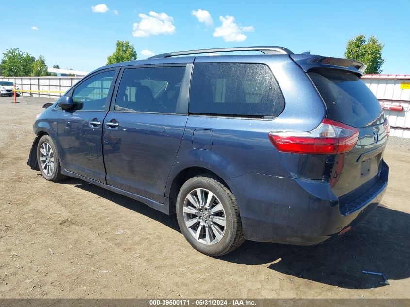 2020 Toyota Sienna Xle VIN: 5TDDZ3DC8LS244865 Lot: 39500171