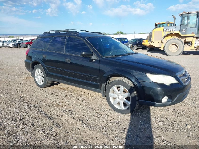 2008 Subaru Outback 2.5I/2.5I L.l. Bean Edition VIN: 4S4BP61C587354496 Lot: 39500176