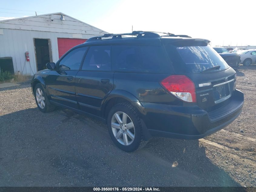 2008 Subaru Outback 2.5I/2.5I L.l. Bean Edition VIN: 4S4BP61C587354496 Lot: 39500176