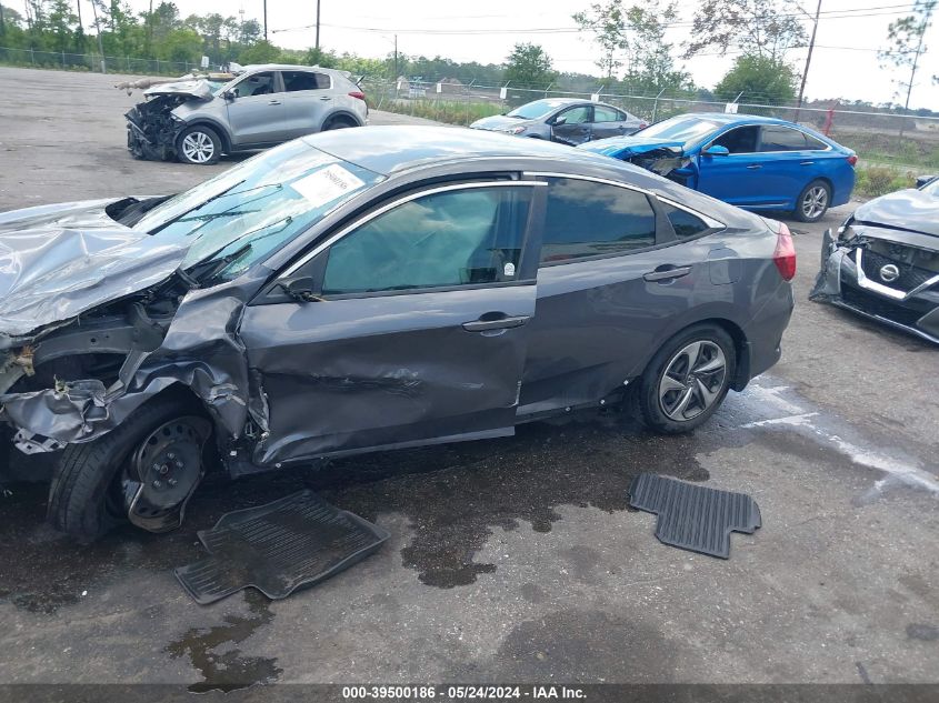 2020 Honda Civic Lx VIN: 2HGFC2F60LH505871 Lot: 39500186