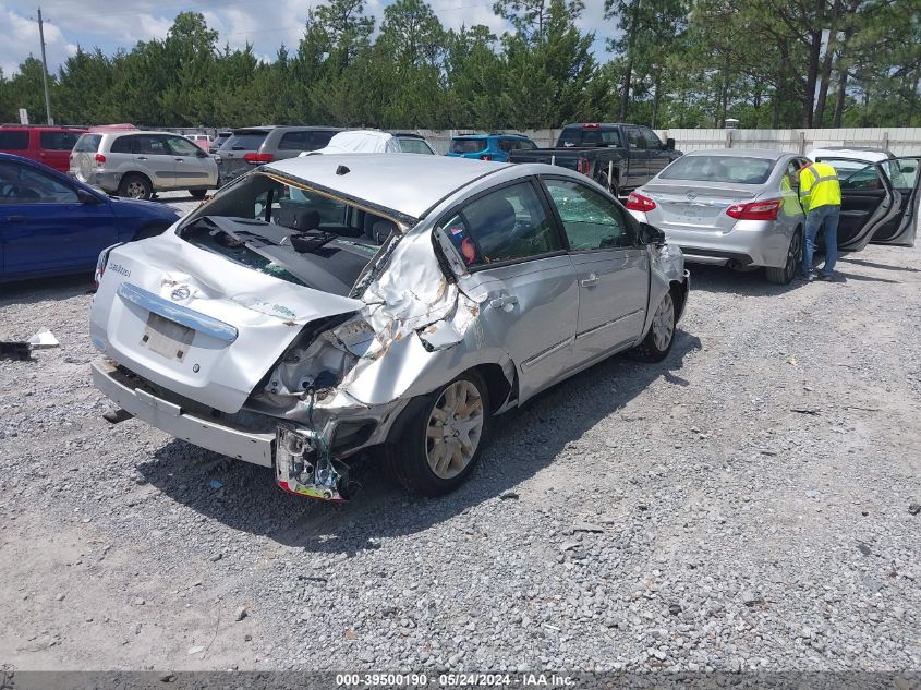 2010 Nissan Sentra 2.0/2.0S/Sr/2.0Sl VIN: 3N1AB6AP1AL702929 Lot: 39500190