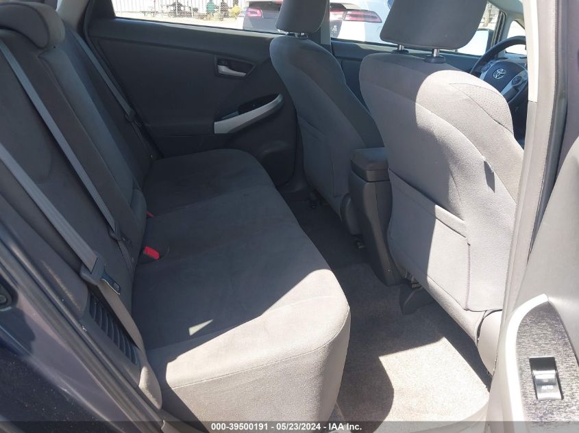 2011 Toyota Prius Two VIN: JTDKN3DU1B1476294 Lot: 39500191