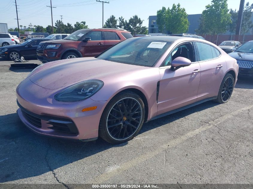 2018 Porsche Panamera 4 VIN: WP0AA2A74JL119078 Lot: 39500197