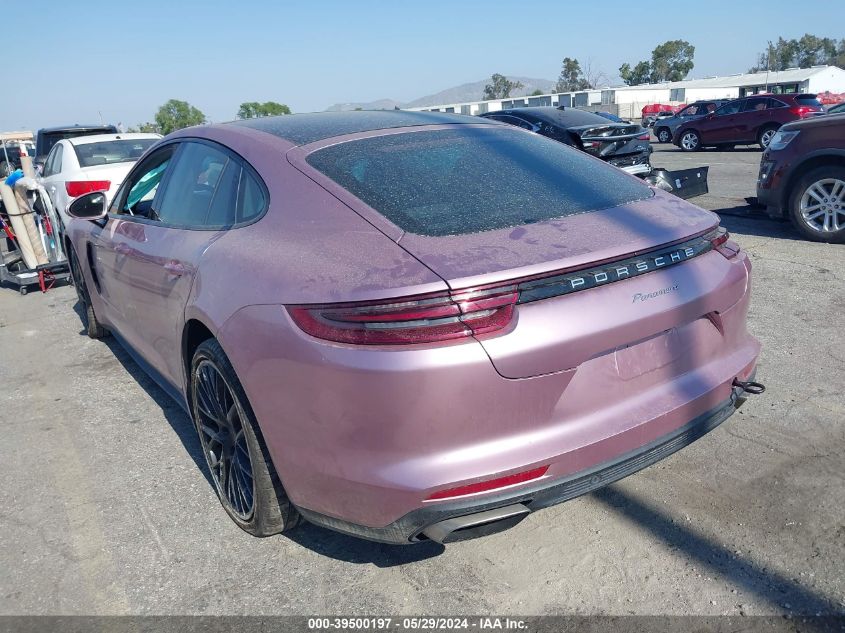 2018 Porsche Panamera 4 VIN: WP0AA2A74JL119078 Lot: 39500197