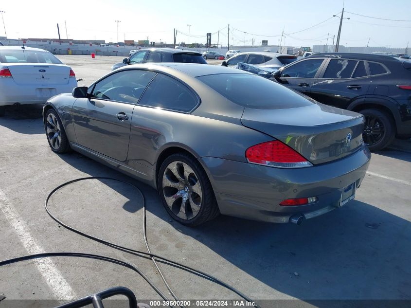 2005 BMW 645Ci VIN: WBAEH73445B192540 Lot: 39500200