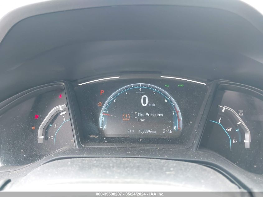 2020 Honda Civic Lx VIN: 2HGFC2F63LH585764 Lot: 39500207