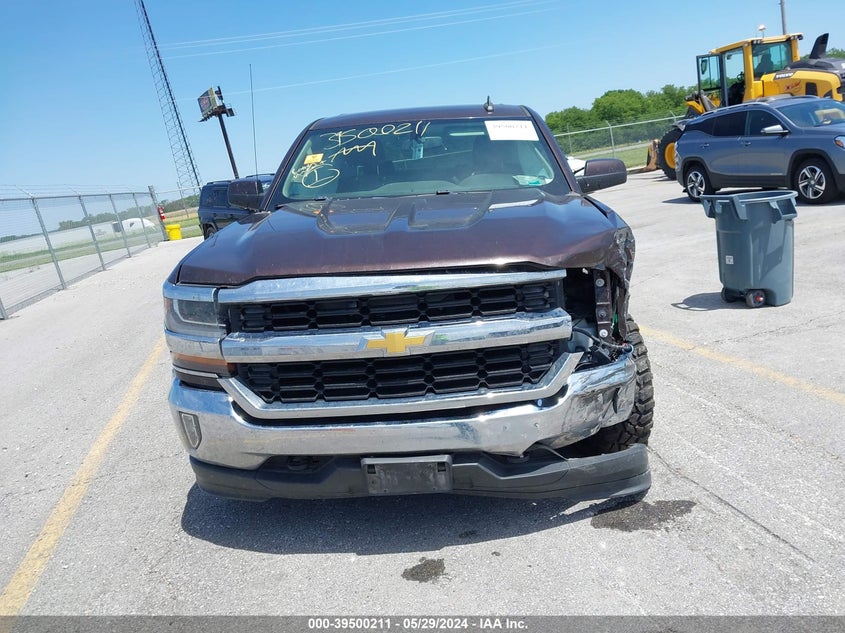 2016 Chevrolet Silverado 1500 1Lt/2Lt VIN: 1GCVKREC1GZ243748 Lot: 39500211