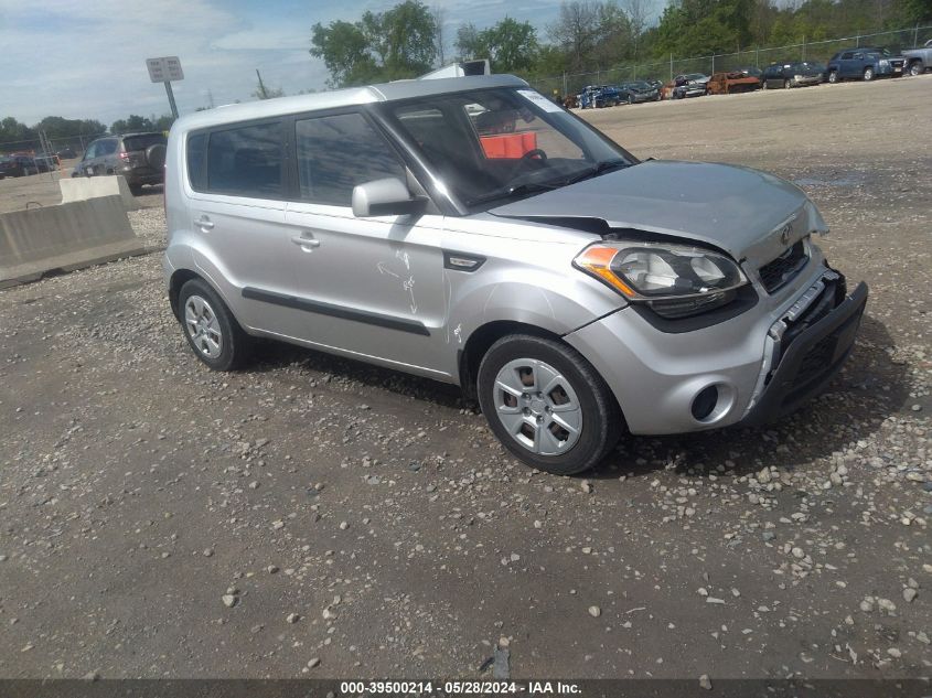 2013 Kia Soul VIN: KNDJT2A59D7521216 Lot: 39500214