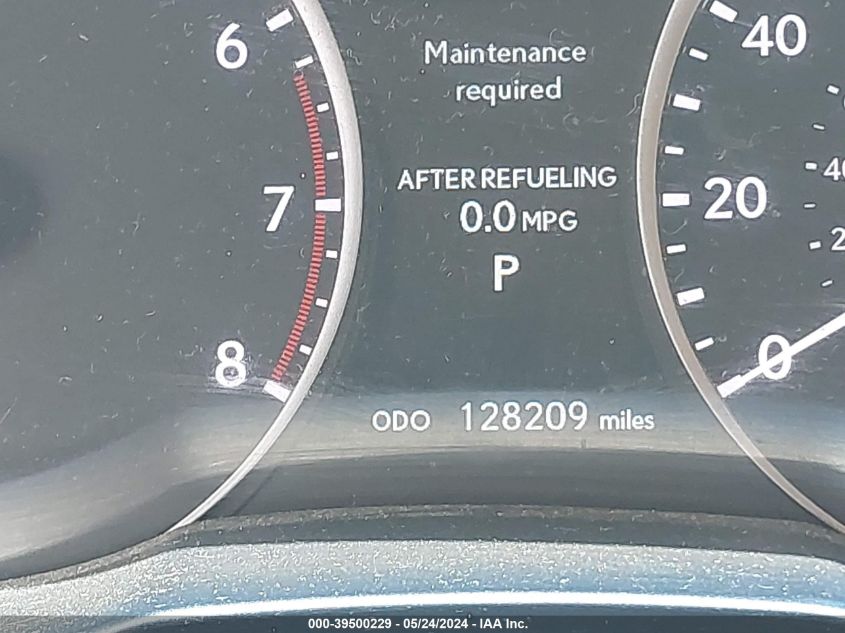 2013 Lexus Es 350 VIN: JTHBK1GG1D2058476 Lot: 39500229