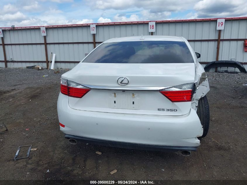 2013 Lexus Es 350 VIN: JTHBK1GG1D2058476 Lot: 39500229