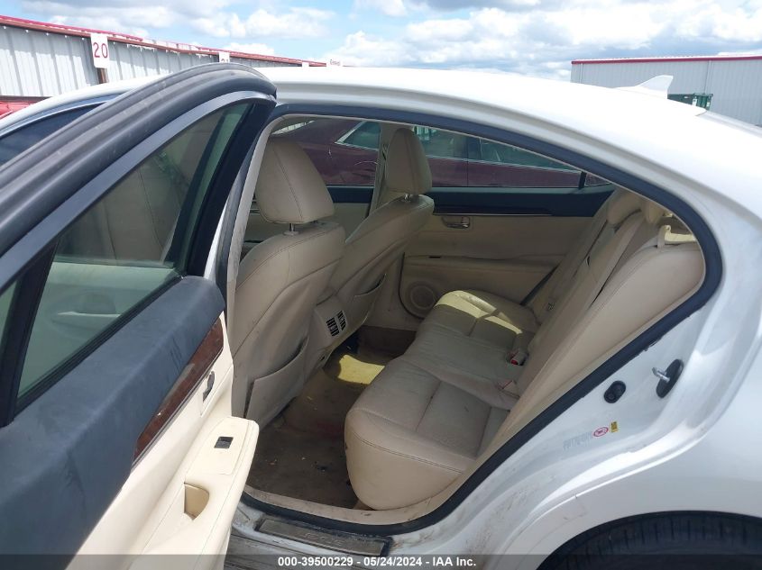 2013 Lexus Es 350 VIN: JTHBK1GG1D2058476 Lot: 39500229