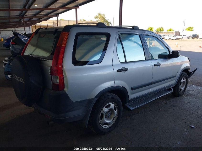 2004 Honda Cr-V Lx VIN: JHLRD68474C002227 Lot: 39500231