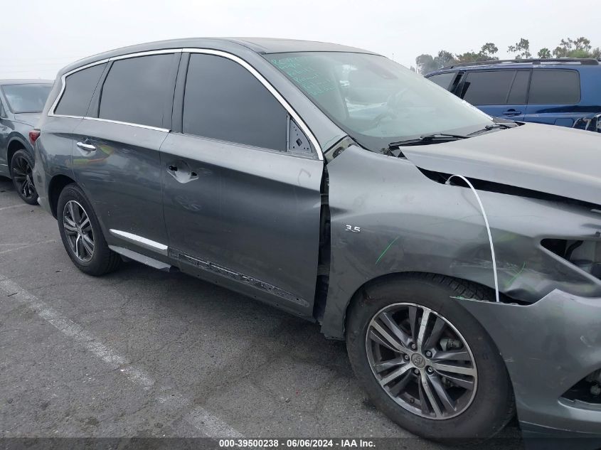 2019 Infiniti Qx60 Pure VIN: 5N1DL0MN6KC514799 Lot: 39500238