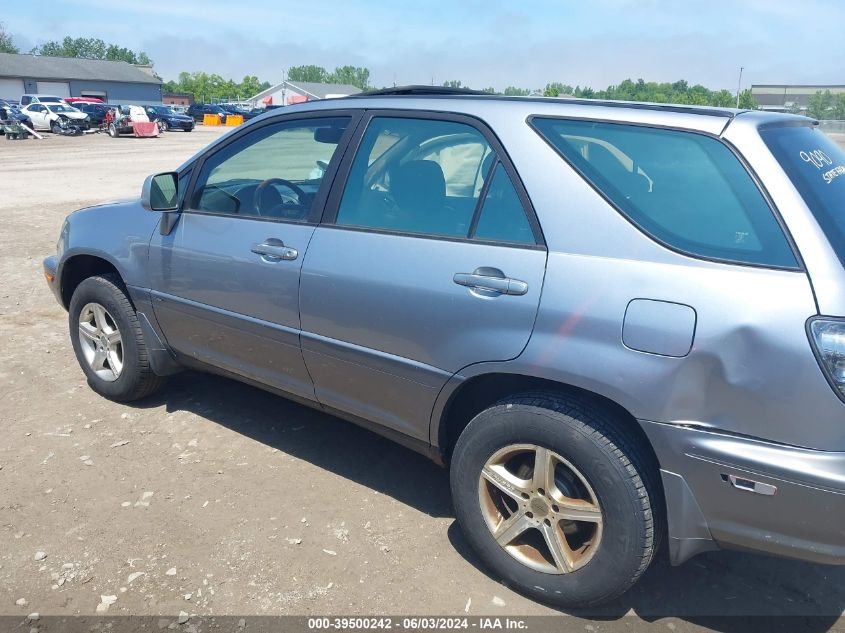 2002 Lexus Rx 300 VIN: JTJHF10U820285198 Lot: 39500242