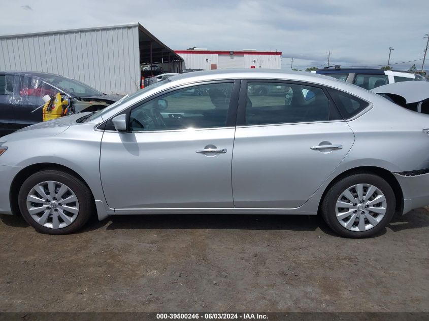 2017 Nissan Sentra S VIN: 3N1AB7AP6HY274214 Lot: 39500246