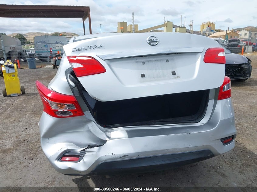 2017 Nissan Sentra S VIN: 3N1AB7AP6HY274214 Lot: 39500246