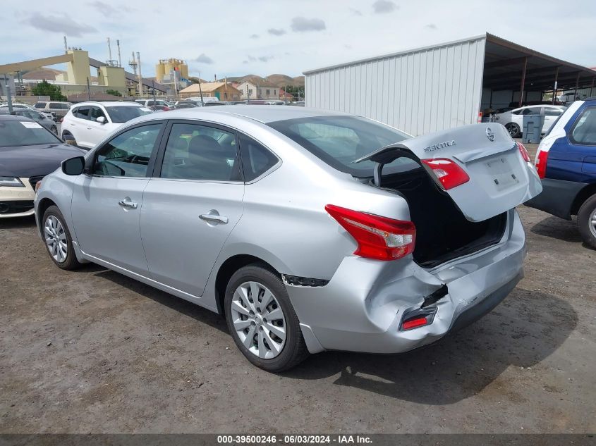 2017 Nissan Sentra S VIN: 3N1AB7AP6HY274214 Lot: 39500246