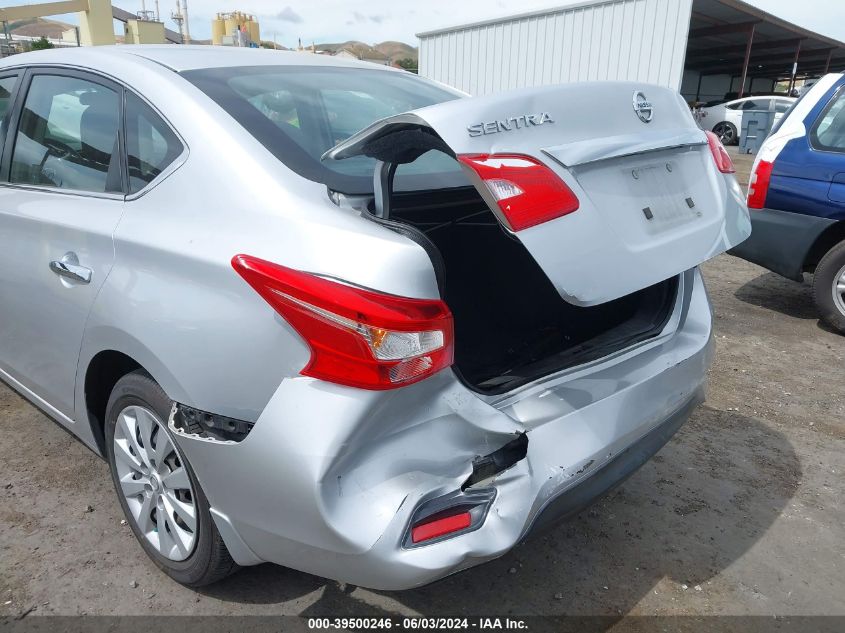 2017 Nissan Sentra S VIN: 3N1AB7AP6HY274214 Lot: 39500246