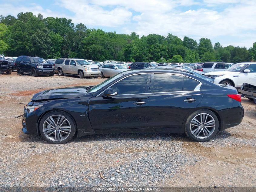 2017 Infiniti Q50 3.0T Sport VIN: JN1EV7APXHM733482 Lot: 39500263