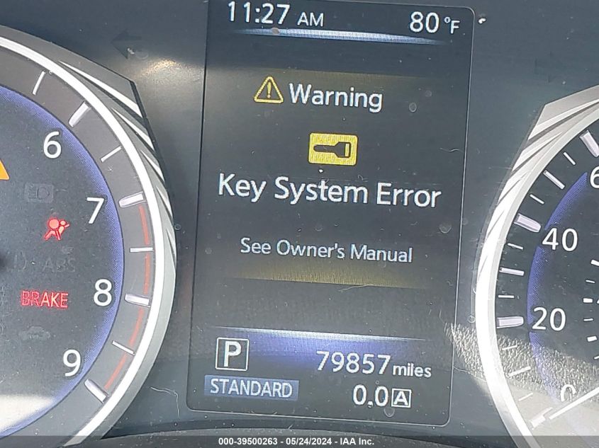 2017 Infiniti Q50 3.0T Sport VIN: JN1EV7APXHM733482 Lot: 39500263