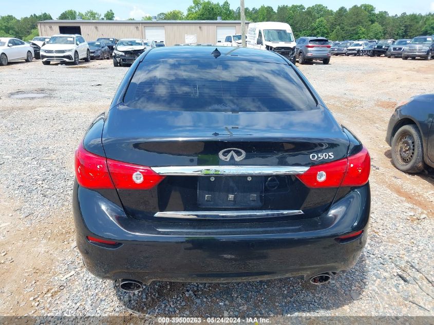 2017 Infiniti Q50 3.0T Sport VIN: JN1EV7APXHM733482 Lot: 39500263