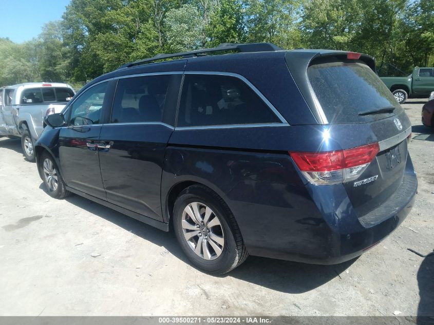 2014 Honda Odyssey Ex-L VIN: 5FNRL5H68EB027038 Lot: 39500271