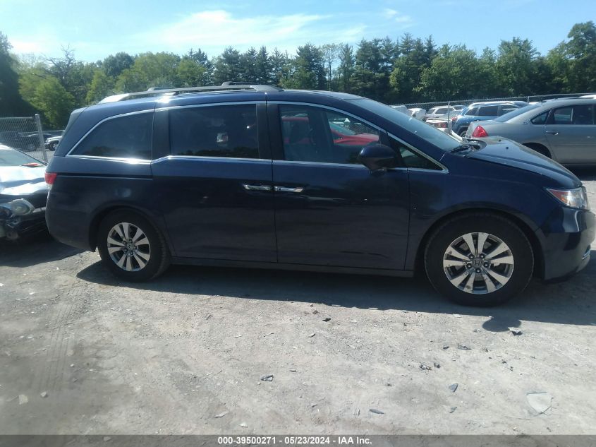 2014 Honda Odyssey Ex-L VIN: 5FNRL5H68EB027038 Lot: 39500271