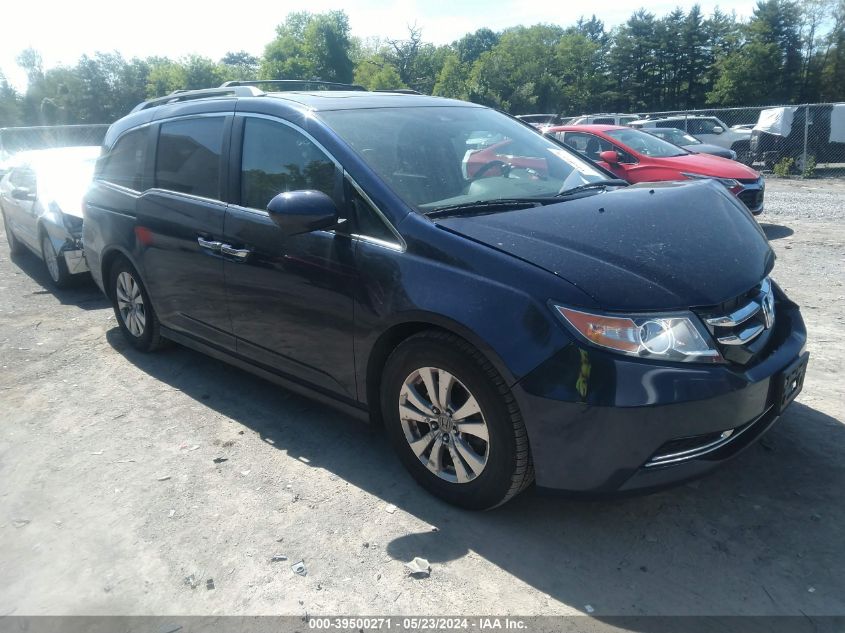 2014 Honda Odyssey Ex-L VIN: 5FNRL5H68EB027038 Lot: 39500271