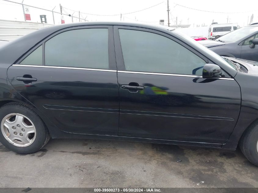 2002 Toyota Camry Le V6 VIN: 4T1BF32K52U018251 Lot: 39500273