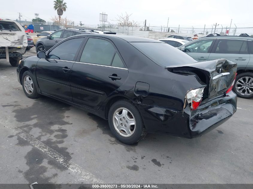 2002 Toyota Camry Le V6 VIN: 4T1BF32K52U018251 Lot: 39500273