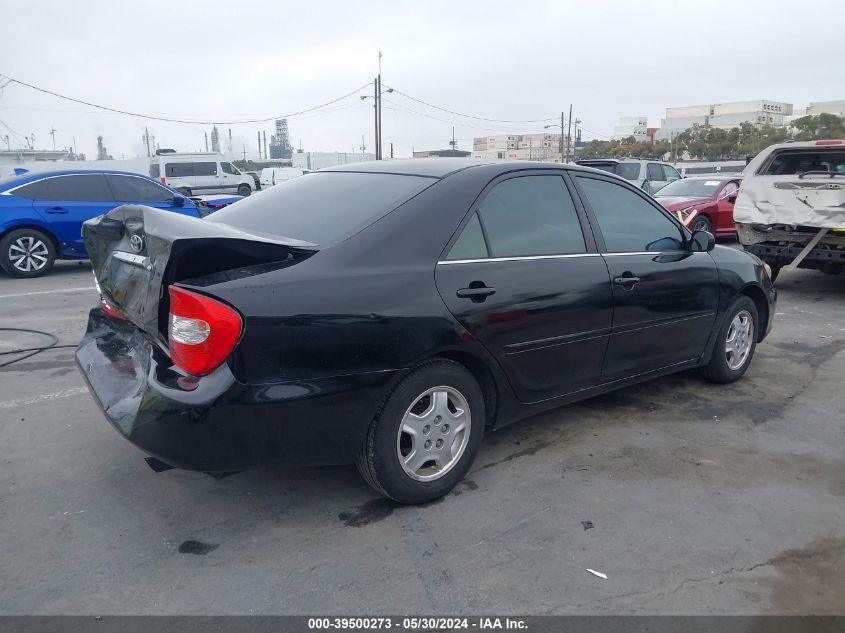 2002 Toyota Camry Le V6 VIN: 4T1BF32K52U018251 Lot: 39500273