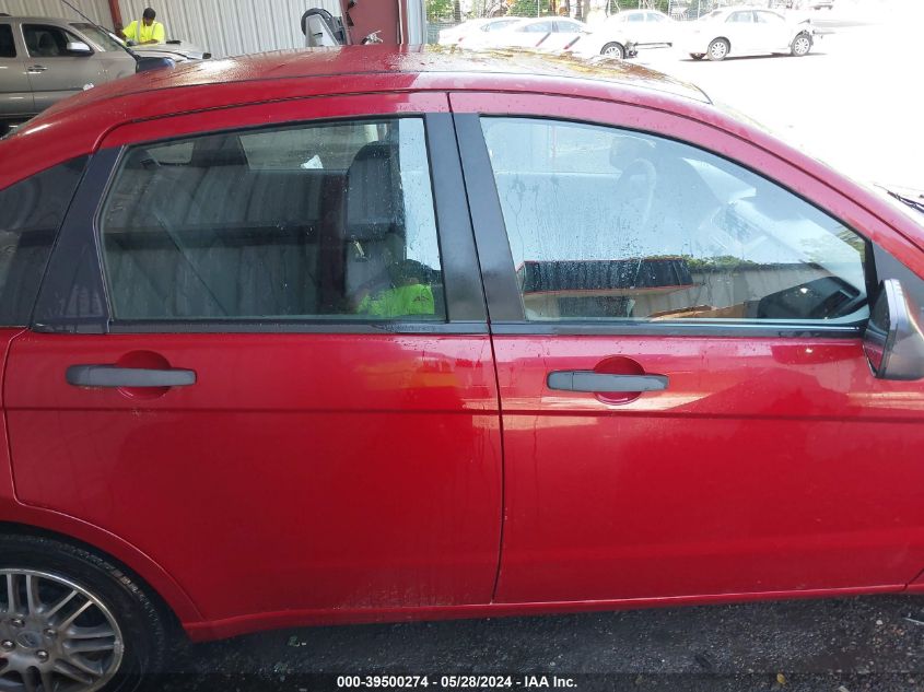 2011 Ford Focus Se VIN: 1FAHP3FNXBW157494 Lot: 39500274