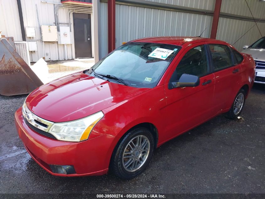 2011 Ford Focus Se VIN: 1FAHP3FNXBW157494 Lot: 39500274