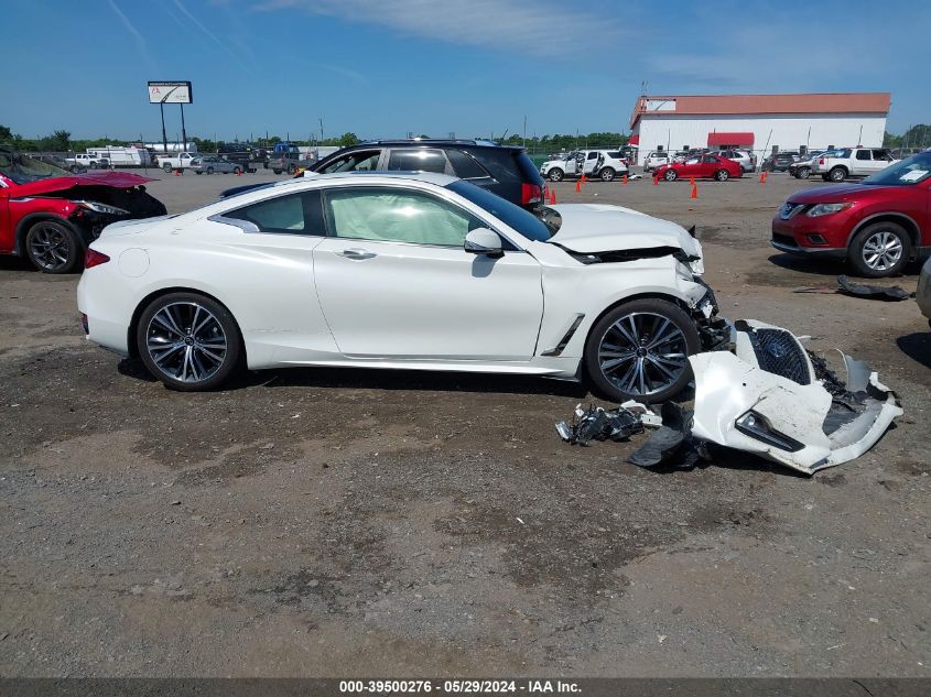 2021 Infiniti Q60 Luxe VIN: JN1EV7KK5MM410955 Lot: 39500276