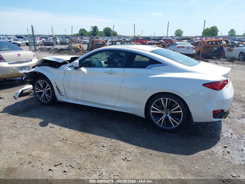 2021 Infiniti Q60 Luxe VIN: JN1EV7KK5MM410955 Lot: 39500276