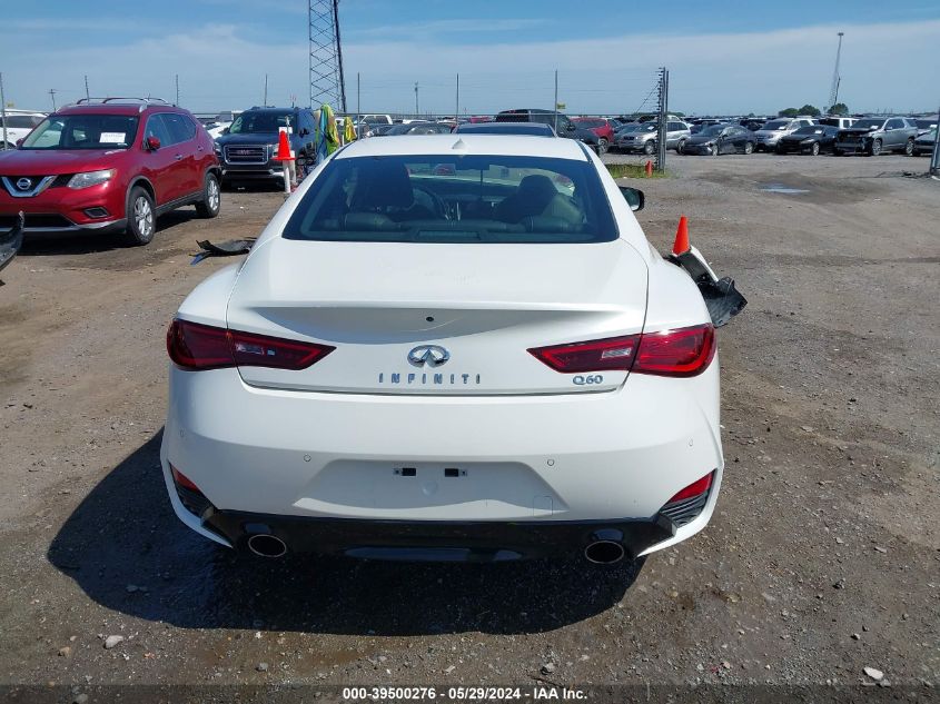 2021 Infiniti Q60 Luxe VIN: JN1EV7KK5MM410955 Lot: 39500276