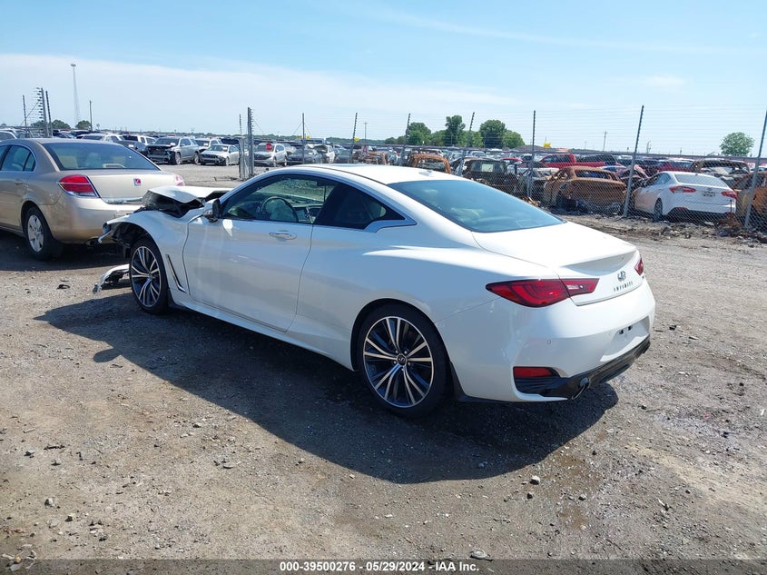 2021 Infiniti Q60 Luxe VIN: JN1EV7KK5MM410955 Lot: 39500276