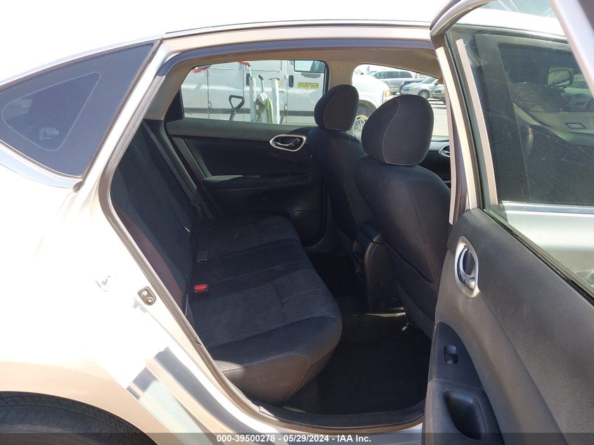 2014 Nissan Sentra Sv VIN: 1N4AB7AP0EN854599 Lot: 39500278