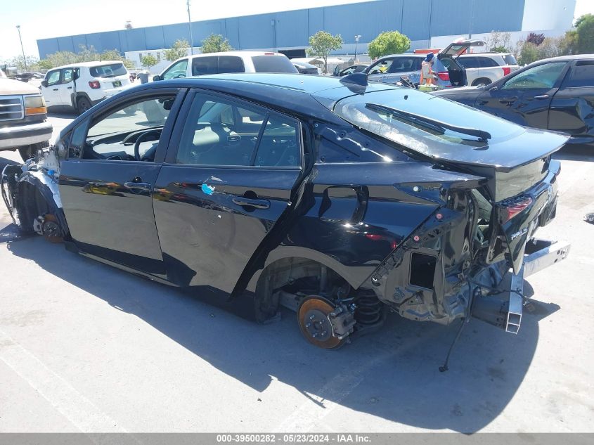 2022 Toyota Prius Xle VIN: JTDKAMFU2N3161074 Lot: 39500282