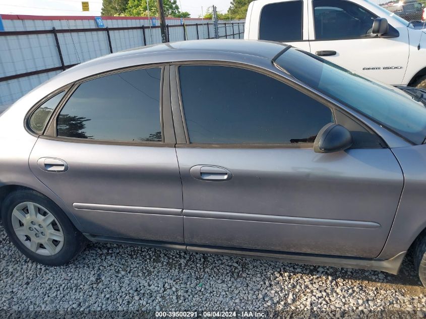 2007 Ford Taurus Se VIN: 1FAFP53U97A192787 Lot: 39500291