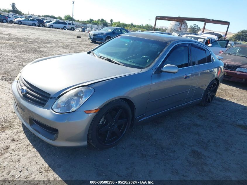 2005 Infiniti G35 VIN: JNKCV51E85M214366 Lot: 39500296