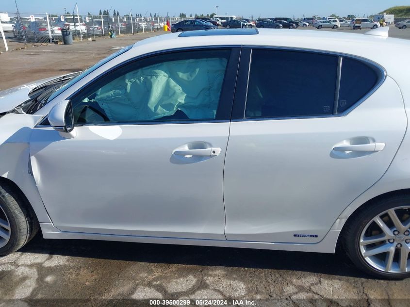 2015 Lexus Ct 200H VIN: JTHKD5BH8F2228188 Lot: 39500299