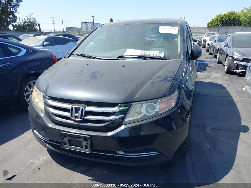 2016 Honda Odyssey Ex-L VIN: 5FNRL5H65GB050618 Lot: 39500318