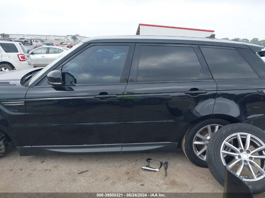 2016 Land Rover Range Rover Sport 3.0L V6 Turbocharged Diesel Se Td6 VIN: SALWG2KFXGA594032 Lot: 39500321