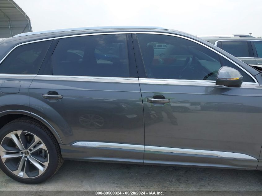 2023 Audi Q7 Premium Plus 55 Tfsi Quattro Tiptronic VIN: WA1LXBF77PD026374 Lot: 39500324