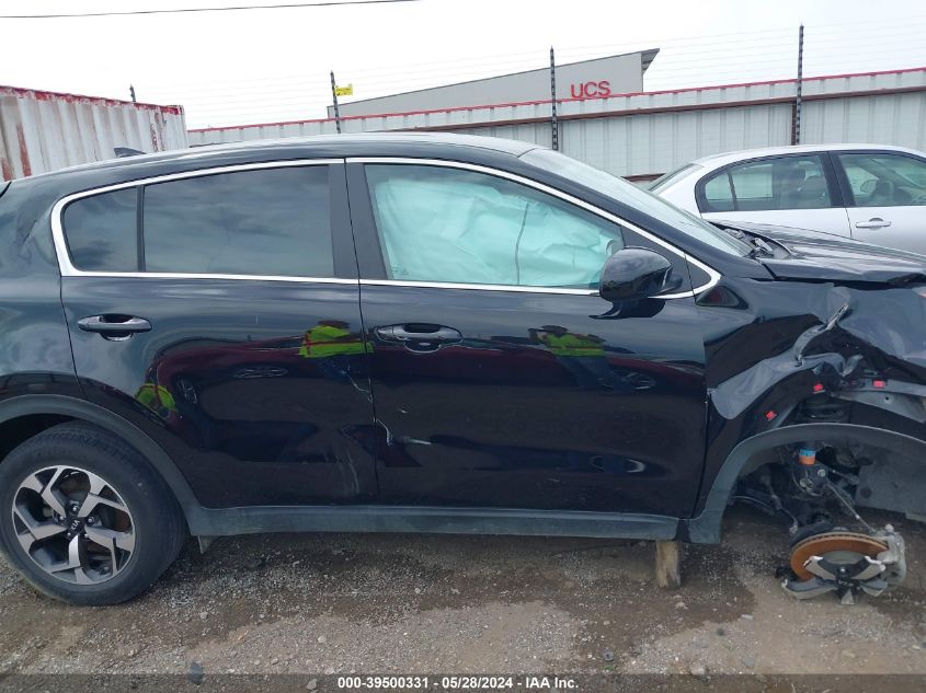 2021 Kia Sportage Lx VIN: KNDPM3AC7M7876039 Lot: 39500331