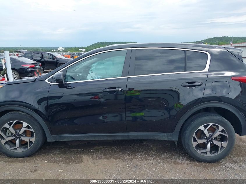 2021 Kia Sportage Lx VIN: KNDPM3AC7M7876039 Lot: 39500331