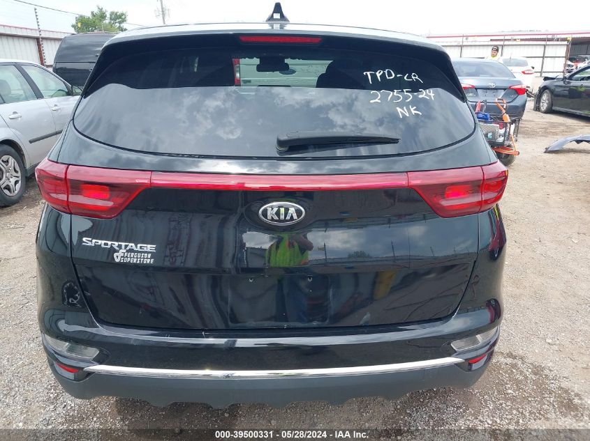 2021 Kia Sportage Lx VIN: KNDPM3AC7M7876039 Lot: 39500331